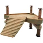 Bebusingoto plateforme flottante tortue avec jet�e et echelle reptile basking