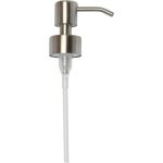 Bebusingoto pompe de rechange pour distributeur de savon liquide 28 mm - acier inoxydable, inox  finition ...
