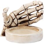 Bebusingoto porte - lunettes crâne par bougie gothique bougeoir à main squelette en résine en forme de ... Bebusingoto porte - lunettes crâne par bougie gothique bougeoir à main squelette en résine en forme de ...