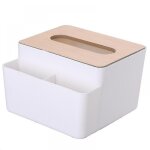 Bebusingoto porte - mouchoirs en bois, bo�te de rangement pour serviettes en papier, bo�tes amovibles ...
