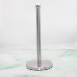 Bebusingoto porte - papier toilette sur pied en acier chrom hauteur 33. 5cm, porte essuie - tout cuisine, ...