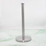 Bebusingoto porte - papier toilette sur pied en acier chrom� hauteur 33. 5cm, porte essuie - tout cuisine, ...