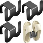 Bebusingoto range chaussures mural, 3 pi�ces murales chaussures suspendre pantoufles �tag�res support ...