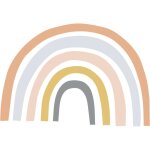 Bebusingoto stickers muraux arc - en - ciel, sticker mural arc - en - ciel, 2 pi�ces autocollant mural ...