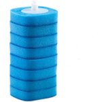 Bebusingoto t�te de rechange pour brosse de toilette jetable, 8 pi�ces, t�tes de recharge jetables pour ...
