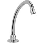 Bec r�glable pour installation sur lavabo avec raccord standard 1 / 2 g mcm 901600 chrom�