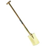 B�che de jardin en acier inoxydable avec poign�e en t angelo b.