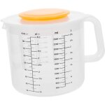 B�cher b�cher 2, 5 litres tasse � mesurer de cuisson avec balance bol � salade avec couvercle outil de ...