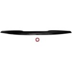 Becquet de coffre de toit arrire en caoutchouc noir brillant anti - uv universel pour voiture