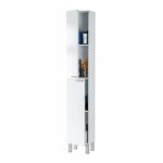 Befara - colonne de salle de bain 2 placards olga - blanc