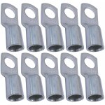 Beijiyi - lot de 10 cosses electriques à oeillet tubulaire - oeil - Ø8mm - non isolées - pour conducteur ... Beijiyi - lot de 10 cosses electriques à oeillet tubulaire - oeil - Ø8mm - non isolées - pour conducteur ...