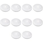 Beijiyi - 10 pices colliers de tuyau de radiateur couvercle blanc solide pipe plastique dcoration cache ...