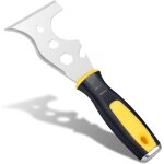 Beijiyi - 13 en 1 outil de peintre acier inoxydable, grattoir  peinture, outil de peintre 13 en 1 multifoncti ...