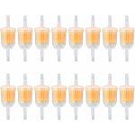 16 pices filtres  essence en ligne, filtres  carburant, filtre  essence universel  vitesse de filtration ...