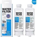 Lot de 2 filtres  eau de rfrigrateur de rechange da97 - 17376b da97 - 08006c haf - qin haf - qin / ...