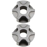 Beijiyi - 2 pi�ces 3 / 8'pignon de tron�onneuse ouverture cannel�e 9mm engrenage de guidage int�gr� tron�onneu ...