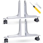 Beijiyi - lot de 2 pieds de chauffage infrarouge, chauffage infrarouge universel, pieds pour chauffage ...