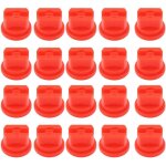 Beijiyi - lot de 20 buses de pulv�risation � jet plat, distribution de pulv�risation uniforme, buse d'atomisat ...
