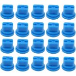 Beijiyi - lot de 20 buses de pulv�risation � jet plat, distribution de pulv�risation uniforme, buse d'atomisat ...