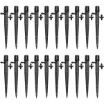 Beijiyi - 20 pi�ces goutteur irrigation r�glable, 360 degr�s micro asperseur goutte � goutte pour tube ...