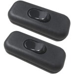 Beijiyi - 2pcs interrupteur bi - polaire inter  bascule 6a 250v interrupteur  touche basculante variateur ...