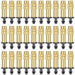 Beijiyi - 30 pi�ces buse d'atomisation en cuivre r�glable pulv�risateur d'irrigation goutte � goutte ...