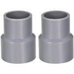 Beijiyi - 32mm x 20mm rducteur tuyau pvc raccord couplage hub dwv gris 2pcs