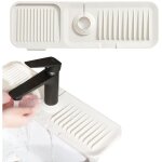 Beijiyi - 45 15cm tapis de robinet en silicone, tapis de s�chage pour evier cuisine, protection du robinet ...