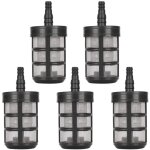 5 pcs filtre de tuyau d'arrosage acier inoxydable pompe d'aspiration d'eau filtre cryptage à double couche ... 5 pcs filtre de tuyau d'arrosage acier inoxydable pompe d'aspiration d'eau filtre cryptage à double couche ...