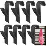 Beijiyi - 8 pcs crochet radiateur rond, crochet  serviettes blanc, crochet serviette salle de bain, ...