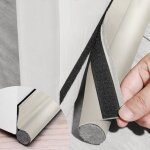 Beijiyi - 96cm anti froid bas de porte unilat�ral avec joint auto adh�sif, protection contre les courants ...