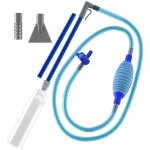 Aspirateur de bain  remous, aspirateur manuel sans fil de 3 m pour changement d'eau de piscine, aspirateur ...