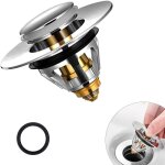 Beijiyi - bouchon de lavabo, pop - up universel avec flitre cheveux de vidange anti - odeur anti - bloqu�, ...
