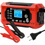 Beijiyi - chargeur de batterie voiture, chargeur batterie 12v 6a intelligent chargeur batterie moto avec ...