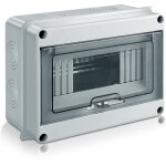 Beijiyi - coffret electrique etanche exterieur, ip65 botier de distribution en saillie 8 modules avec ...