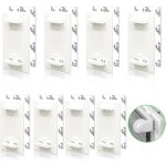 Beijiyi - fixation store sans percage store enrouleur sans percage fixation rideaux sans, percage 8 pices ...