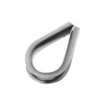 Beijiyi - industrial cosse coeur m3 protege cable acier galvanis diamtre cable acier 3mm pack 25 fixation ...