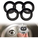 Beijiyi - joints de bouchon d'vier, joint d'vier en caoutchouc, joints pour tamis, 5 pice joint d'vier ...