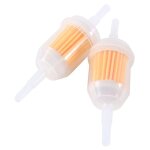 Paquet de 2 filtres à essence en ligne universels 1 / 4 x 5 / 16 pouces clair remplace le tube filtre ... Paquet de 2 filtres à essence en ligne universels 1 / 4 x 5 / 16 pouces clair remplace le tube filtre ...