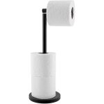 Porte - papier toilette sur pied en inox, adapté pour 4 rouleaux de papier toilette, facile d'entretien, ... Porte - papier toilette sur pied en inox, adapté pour 4 rouleaux de papier toilette, facile d'entretien, ...