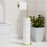 Porte - rouleau de papier toilette autonome pliable en acier inoxydable pour salle de bain, support anti ... Porte - rouleau de papier toilette autonome pliable en acier inoxydable pour salle de bain, support anti ...