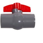 Beijiyi - robinet  boisseau sphrique adhsif pour tuyau d'alimentation en eau en pvc, 20 mm, 25 mm, ...