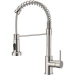 Beijiyi - robinet cuisine, mitigeur cuisine avec douchette pivotant  360 d'vier  arc lev pulvrisateur ...