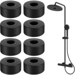 Beijiyi - rosace robinet mitigeur douche 8 pices rosace radiateur, inoxydable rosaces de douche dcoratives, ...