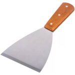 Spatule  pole, spatule multi - usages en acier inoxydable, grattoir  pole, spatule plate avec manche ...