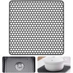 Beijiyi - tapis �vier cuisine 30, 5 x 30, 5 cm, tapis fond �vier silicone, tapis de protection d'�vier ...