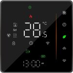 Beijiyi - thermostat intelligent wifi - thermostat d'ambiance - programmable - prise en charge de l'applicatio ...