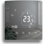 Beijiyi - thermostat miroir thermostat de chauffage thermostat d'ambiance programmable thermostat mural ...