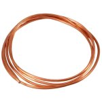 Beijiyi - tube en cuivre - tuyau de tube en cuivre souple od 4 mm x id 3 mm pour la plomberie de rfrigration ...