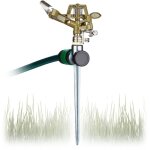 Beijiyi - vert arroseur circulaire aspergeur pelouse, jardin pulvrisateur, arrosage uniforme jusqu' ...